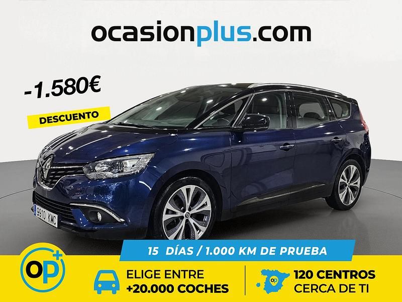 Usado Renault Scénic IV Zen 130 CV (95 kW) 2018 Azul Monovolumen