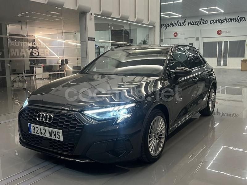 Usado Audi A3 204 CV (150 kW) 2020 Gris / plata Berlina