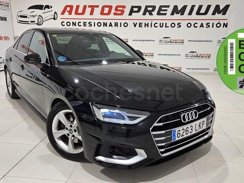 Usado Audi A4 S-Line 163 CV (119 kW) 2020 Negro Berlina