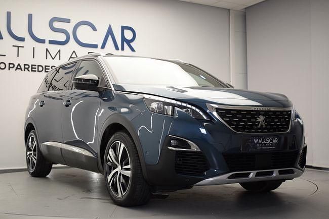 Usado Peugeot 5008 GT-line 130 CV (95 kW) 2019 Verde Monovolumen
