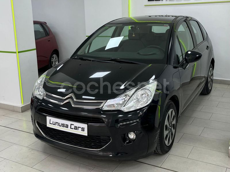 Negro Usado 2015 Citroën C3 Exclusive Utilitario | 6490 € (Precio justo) - Imagen 1/4