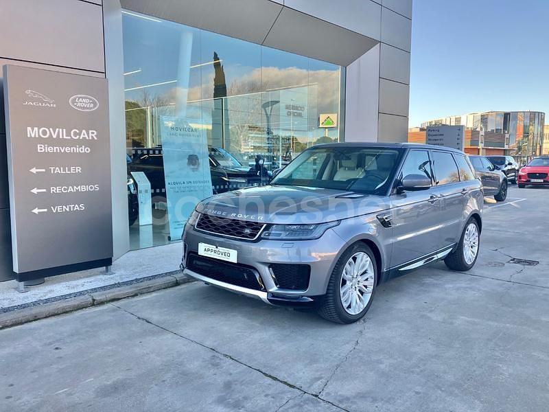 Gris / plata Usado 2020 Land Rover Range Rover Sport HSE SUV | 39.900 € (Precio justo) - Imagen 1/4