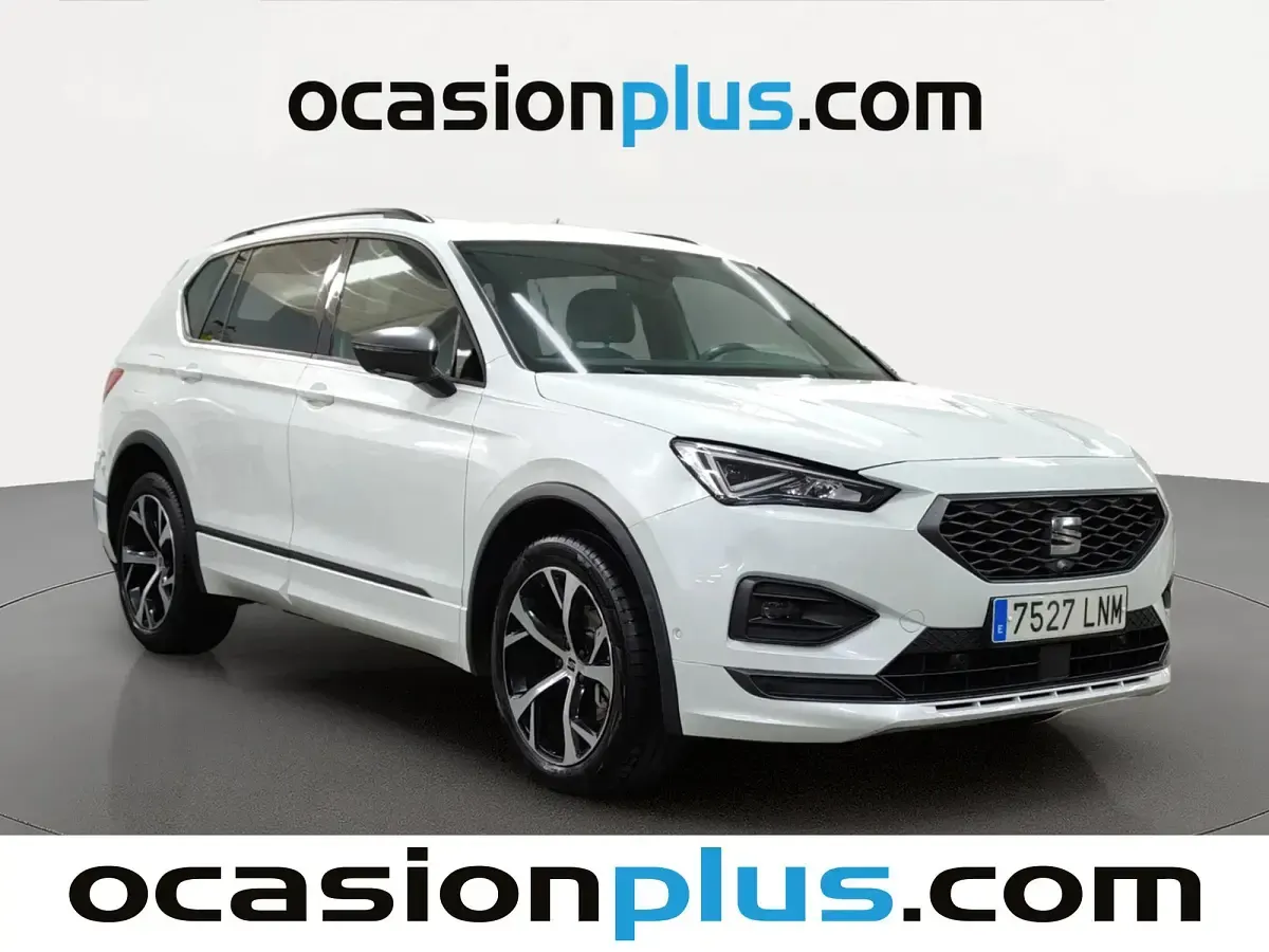 Usado Seat Tarraco FR 150 CV (110 kW) 2021 Blanco SUV