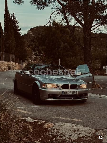 Usado BMW 323 Cabriolet 170 CV (125 kW) 2000 Gris / plata Descapotable