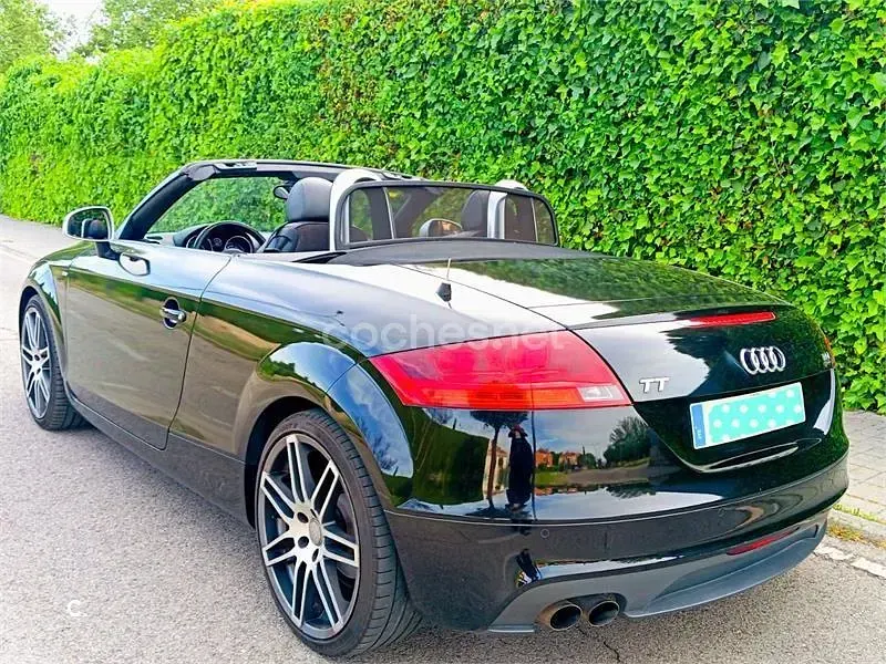Usado Audi TT Roadster 170 CV (125 kW) 2010 Negro Descapotable