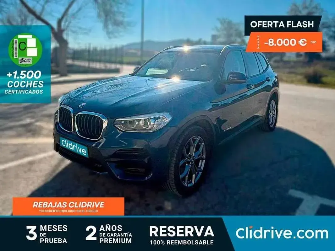 Usado BMW X3 190 CV (139 kW) 2017 Azul SUV