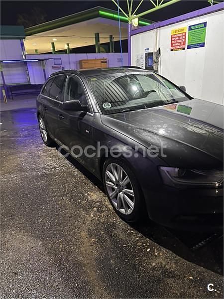 Usado Audi A4 S-Line 136 CV (100 kW) 2014 Marrón Familiar