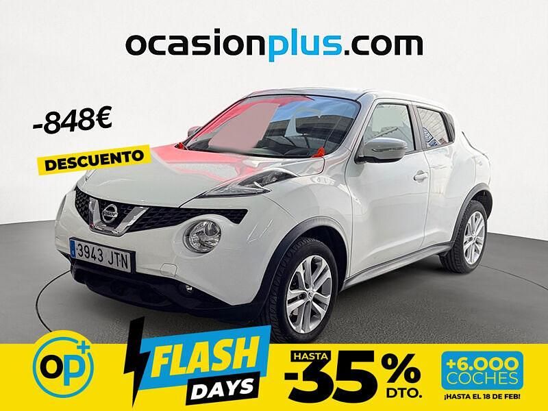 Usado Nissan Juke Acenta 115 CV (84 kW) 2016 Blanco SUV