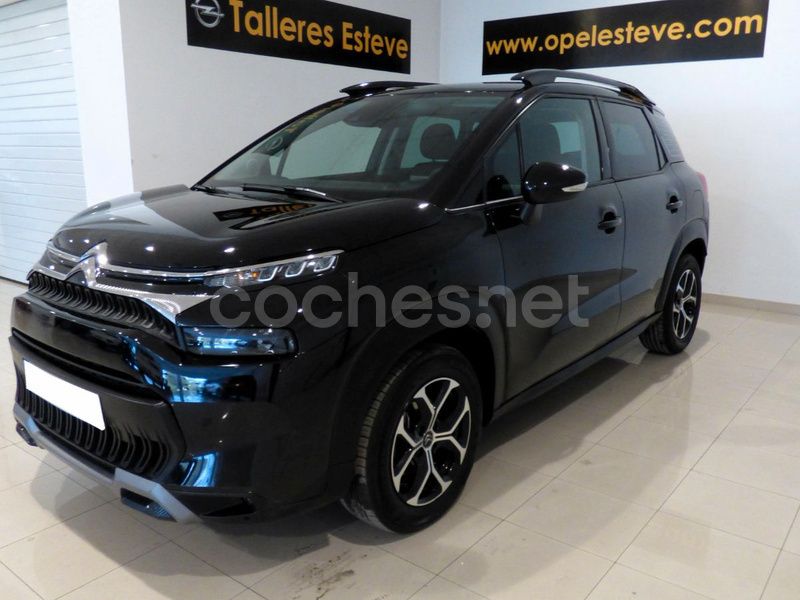 Negro Usado 2022 Citroën C3 Aircross PureTech SUV | 14.990 € (Un poco caro) - Imagen 1/4
