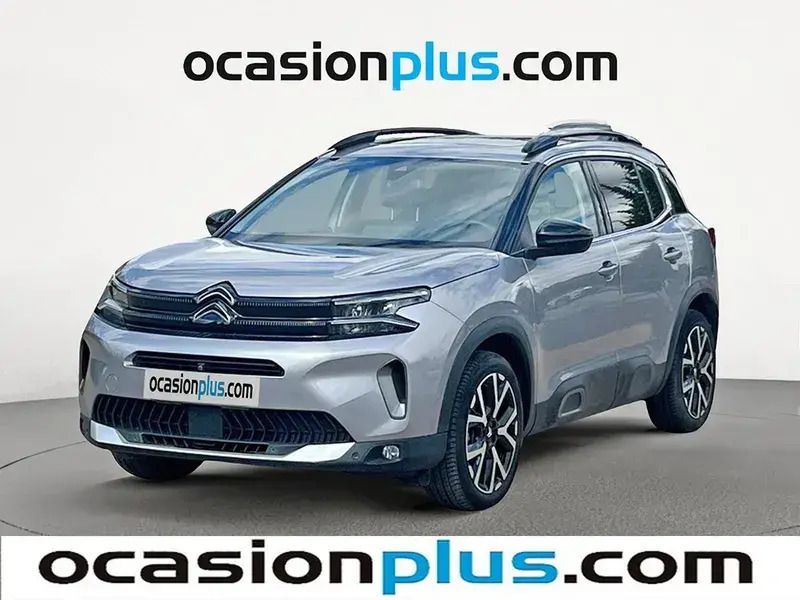 Gris Usado 2023 Citroën C5 Aircross PureTech SUV | 22.264 € (Precio justo) - Imagen 1/4