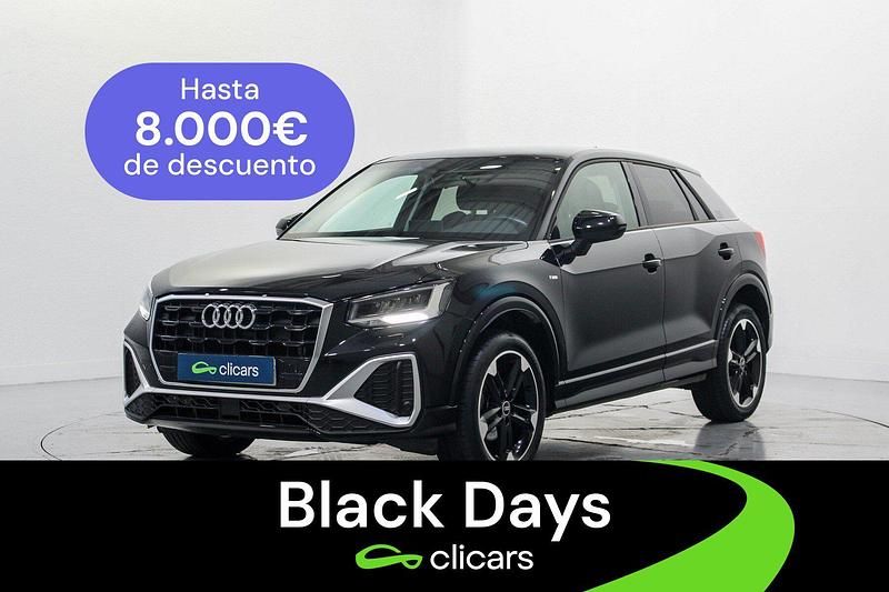 Negro Usado 2022 Audi Q2 S-Line SUV | 22.790 € (Un poco caro) - Imagen 1/4