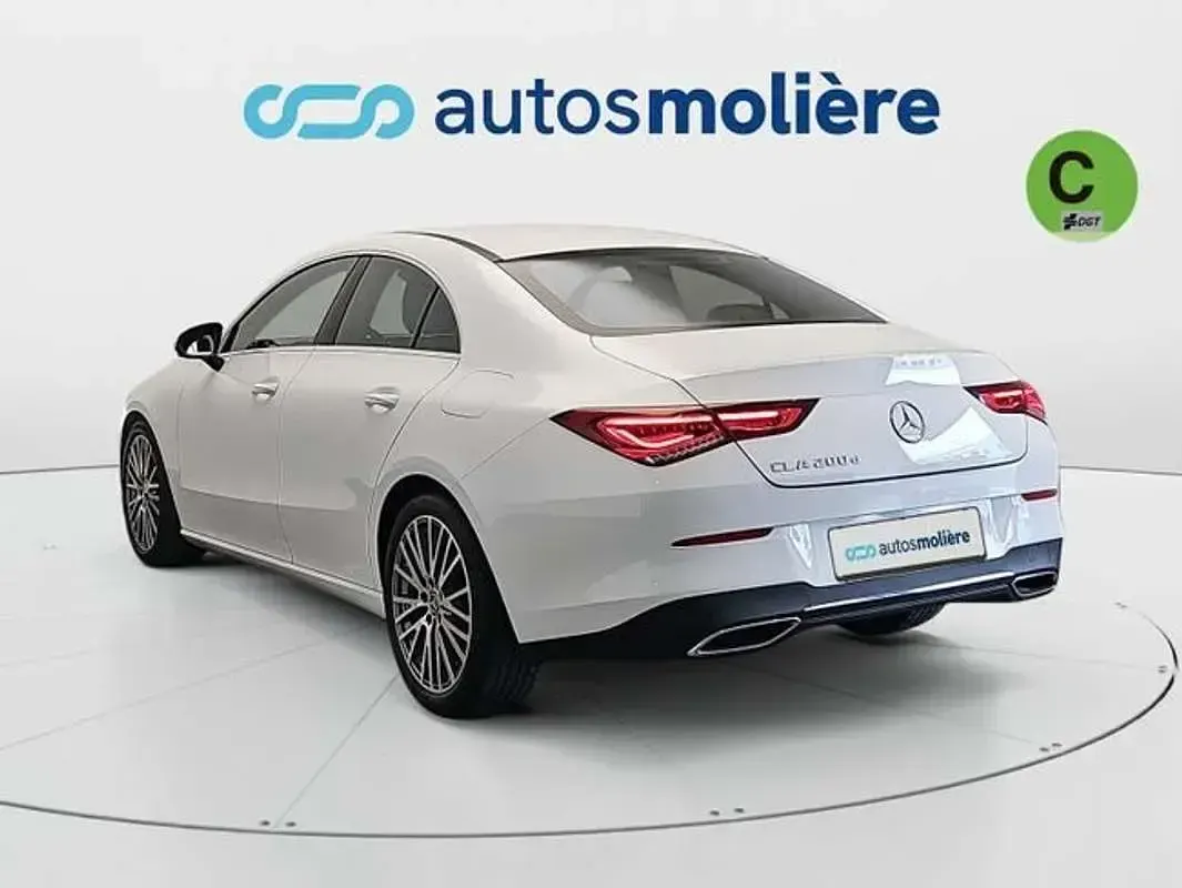 Usado Mercedes CLA200 150 CV (110 kW) 2022 Blanco Berlina