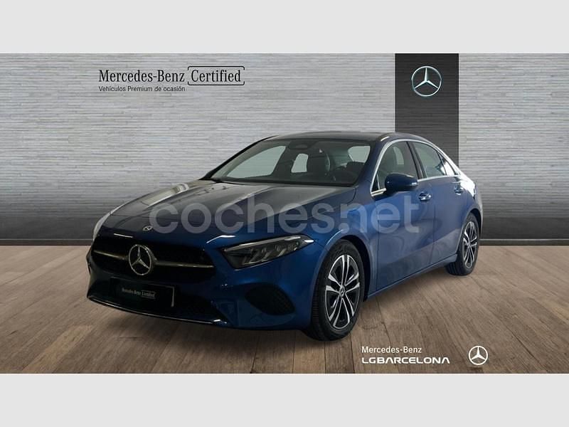 Azul Usado 2024 Mercedes A200 Progressive Berlina | 34.500 € (Precio justo) - Imagen 1/4