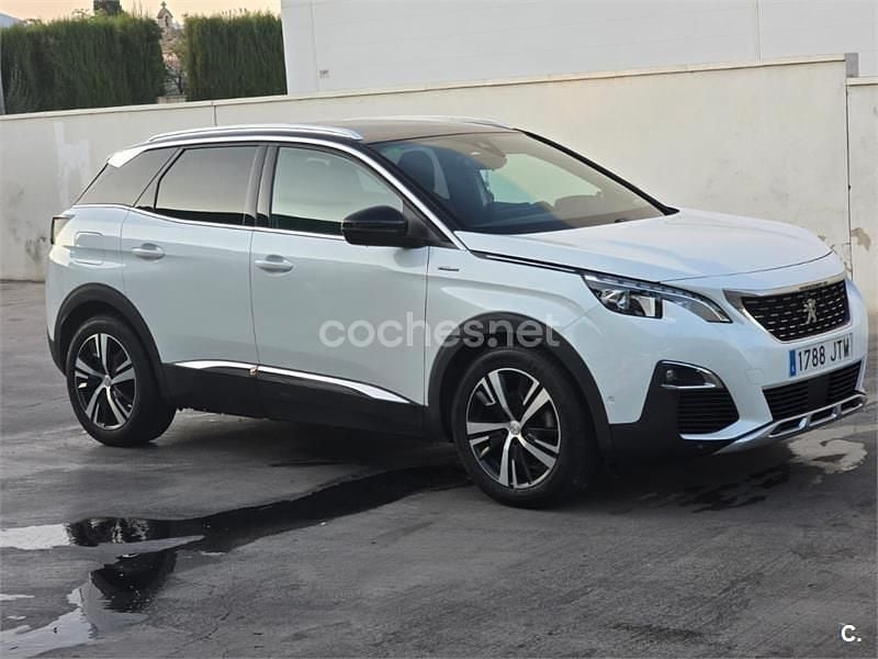 Blanco Usado 2016 Peugeot 3008 GT-line SUV | 15.000 € (Precio justo) - Imagen 1/4