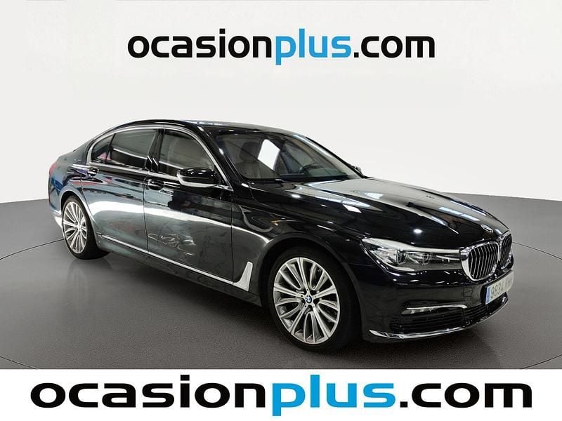 Usado BMW 750L 450 CV (330 kW) 2018 Negro Berlina