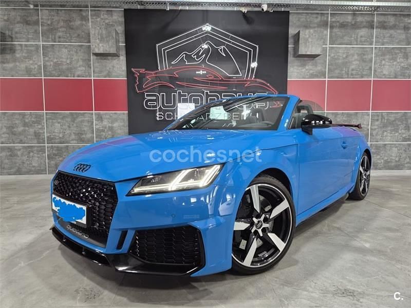 Azul Usado 2019 Audi TT Roadster Descapotable | 55.000 € (Precio justo) - Imagen 1/4