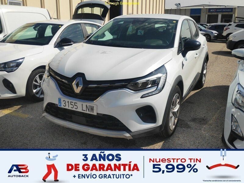 Blanco Usado 2021 Renault Captur Intens SUV | 12.050 € (Precio justo) - Imagen 1/2