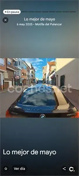Usado BMW 320 184 HP (135 kW) 2014 Azul Sedan