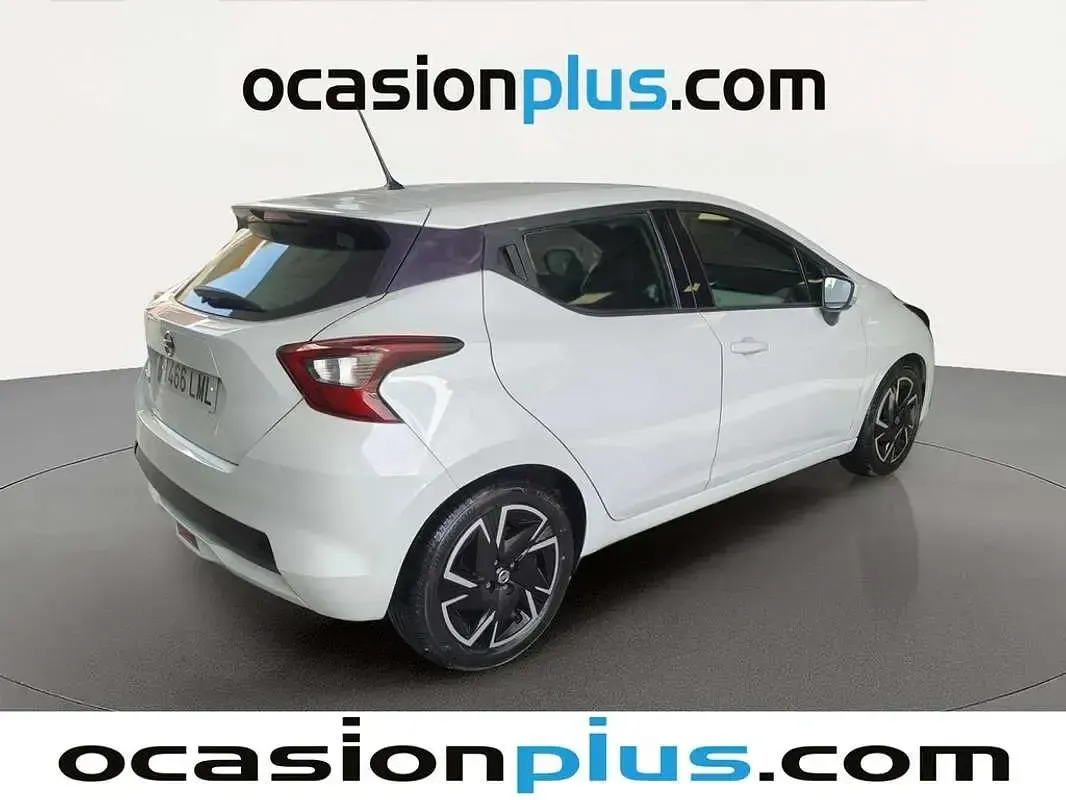 Usado Nissan Micra Acenta 92 CV (67 kW) 2021 Blanco Utilitario