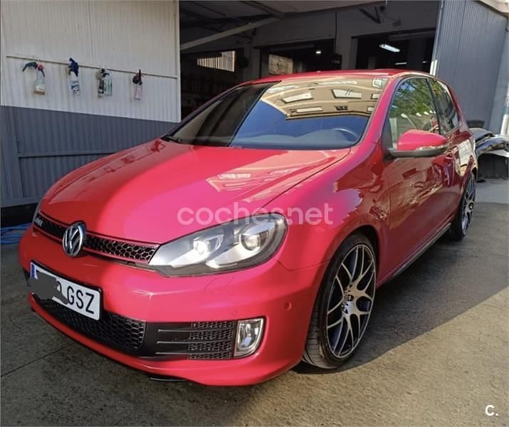 Usado VW Golf VI GTI 210 CV (154 kW) 2010 Rojo Utilitario