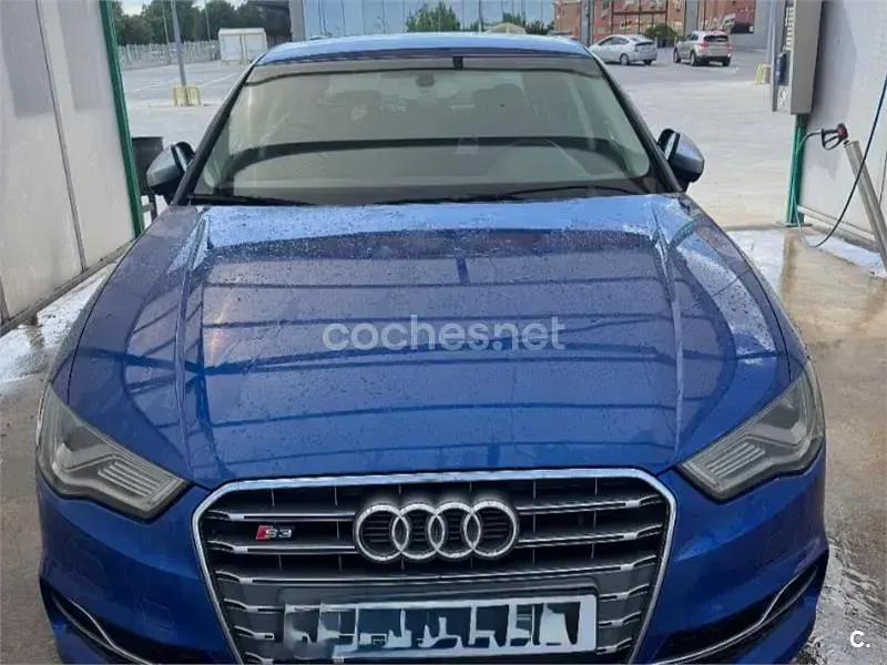 Usado Audi S3 300 CV (220 kW) 2014 Azul Berlina