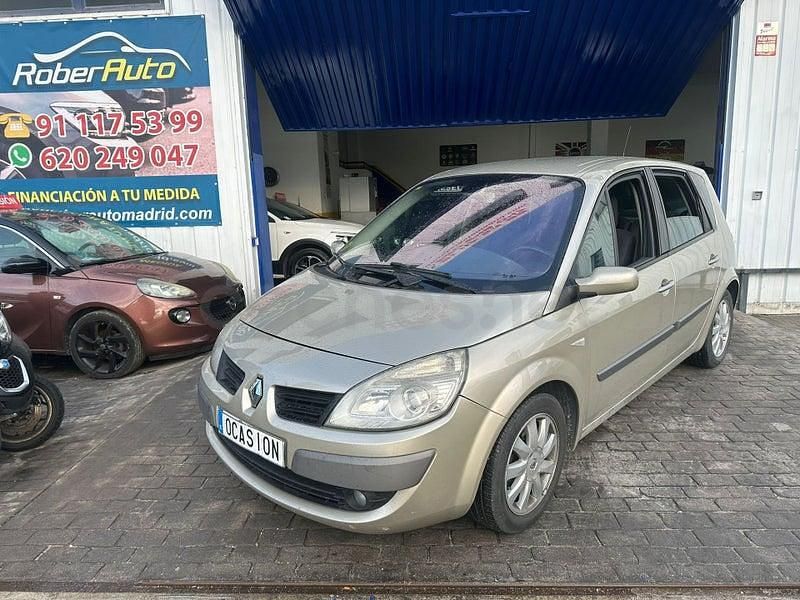 Usado Renault Scénic II Dynamique 85 CV (62 kW) 2007 Gris / plata Monovolumen