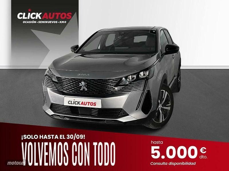 Gris Usado 2023 Peugeot 3008 Allure SUV | 19.400 € (Precio justo) - Imagen 1/1