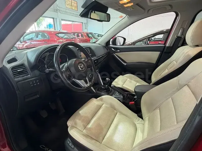 Usado Mazda CX-5 Style 150 CV (110 kW) 2014 Granate SUV
