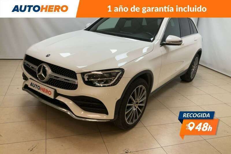 Blanco Usado 2020 Mercedes GLC220 AMG line SUV | 35.999 € (Super precio) - Imagen 1/3