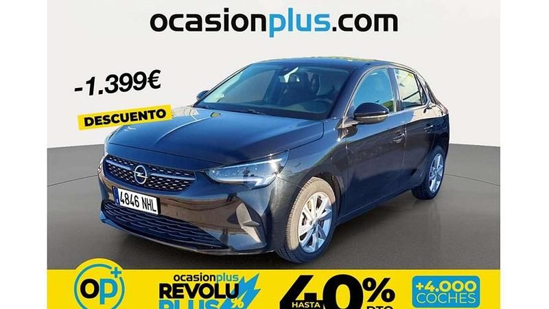 Usado Opel Corsa Elegance 101 CV (74 kW) 2021 Negro Utilitario