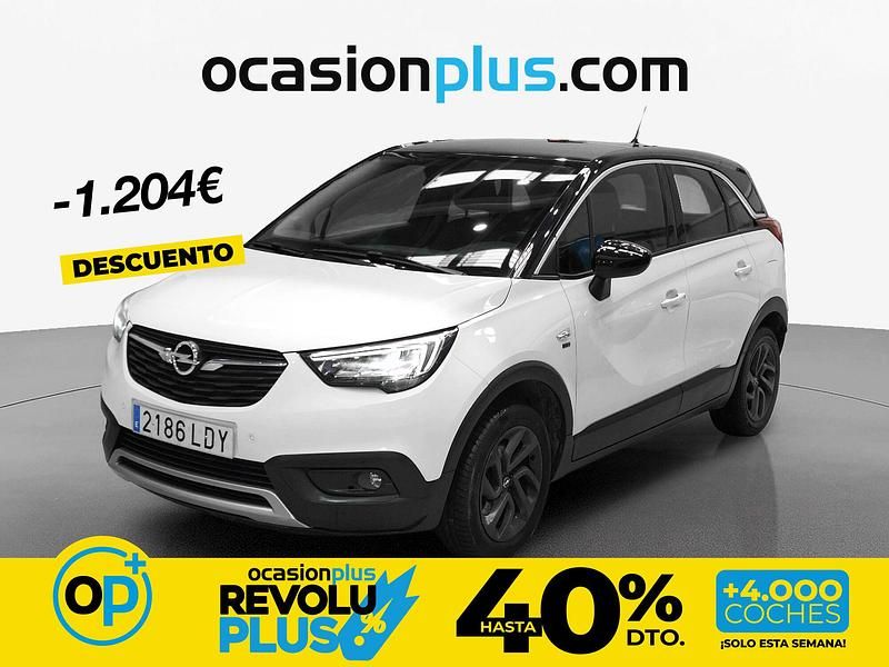 Usado Opel Crossland X Design Edition 110 CV (80 kW) 2020 Blanco SUV
