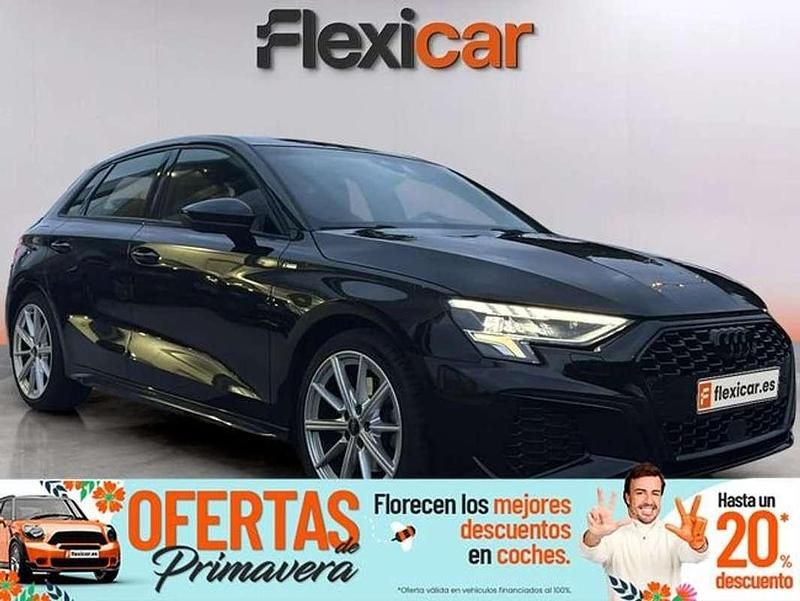Usado Audi A3 Sportback 116 CV (85 kW) 2021 Negro Utilitario