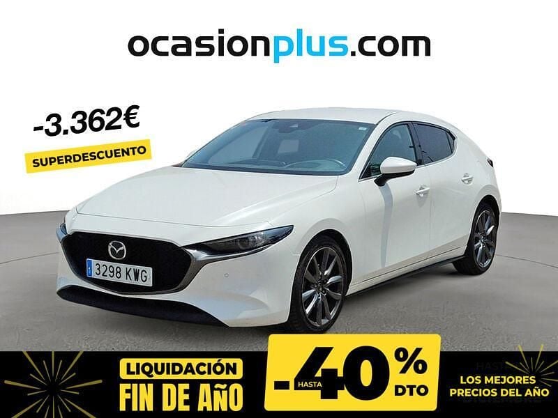 Blanco Usado 2019 Mazda 3 | 19.390 € (Precio justo) - Imagen 1/4