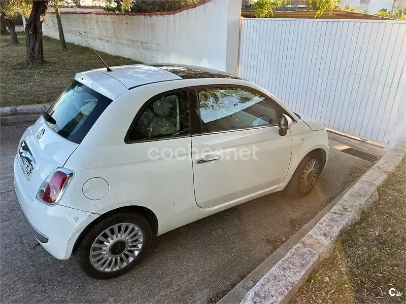 Usado Fiat 500 Lounge 69 CV (50 kW) 2012 Beige Berlina