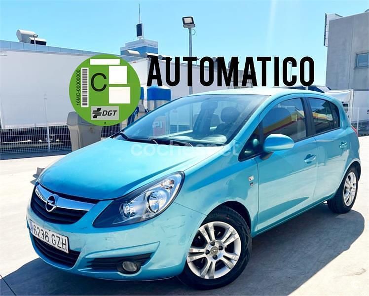 Usado Opel Corsa 85 CV (62 kW) 2010 Azul Utilitario
