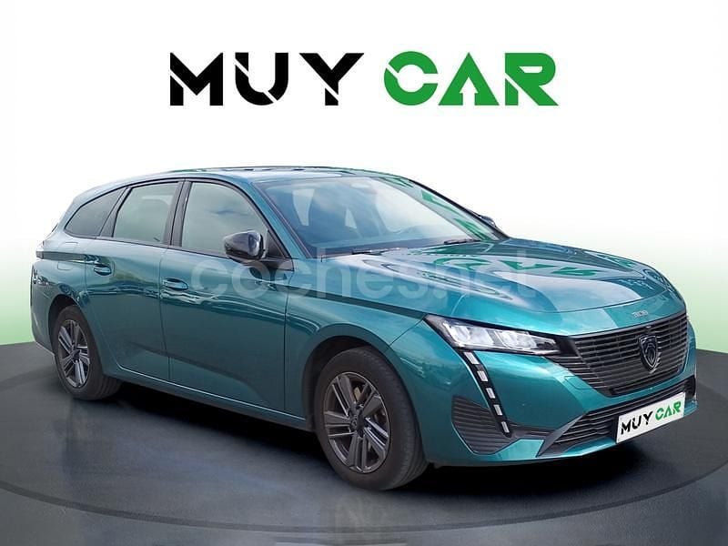 Azul Usado 2023 Peugeot 308 Active Familiar | 16.990 € (Precio justo) - Imagen 1/4