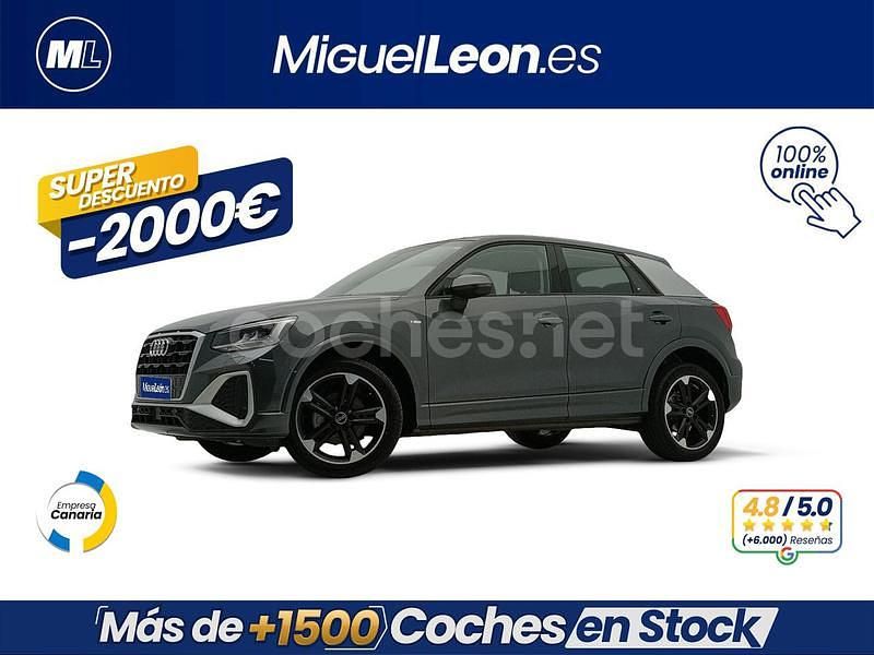 Gris Usado 2023 Audi Q2 S-Line SUV | 27.985 € (Un poco caro) - Imagen 1/3