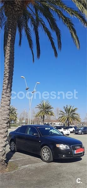 Usado Audi A4 140 CV (102 kW) 2005 Negro Berlina