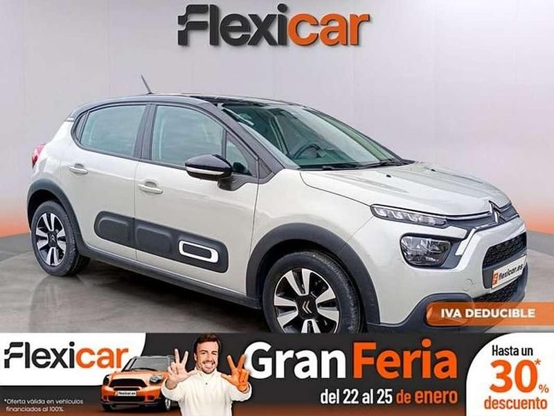 Beige Usado 2021 Citroën C3 Feel Utilitario | 8390 € (Buen precio) - Imagen 1/4