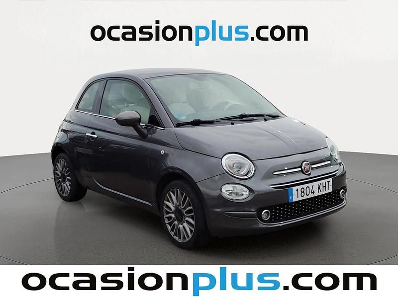 Usado Fiat 500 Lounge 69 CV (50 kW) 2018 Gris Utilitario