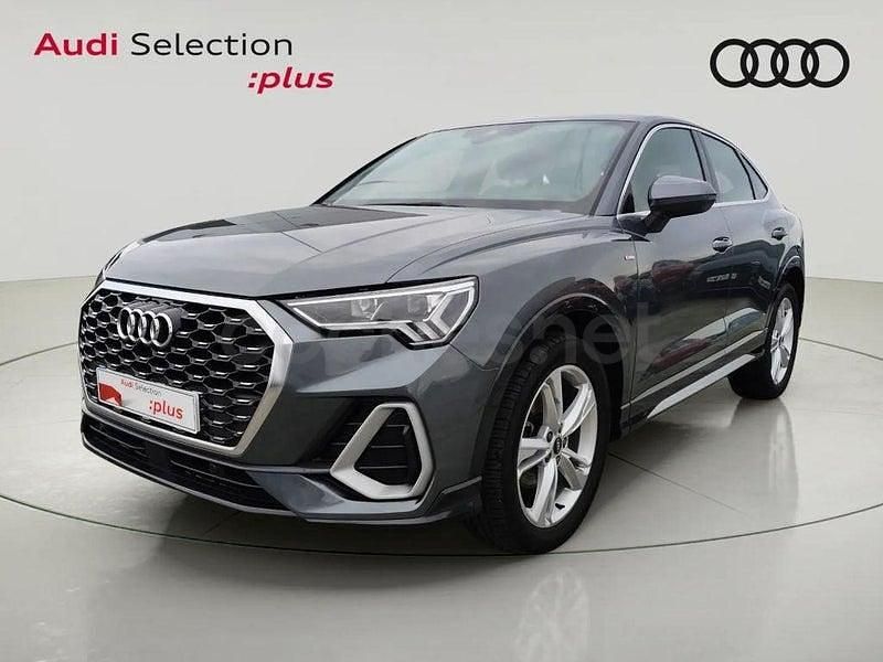 Usado Audi Q3 Sportback S-Line 150 CV (110 kW) 2021 Gris / plata SUV