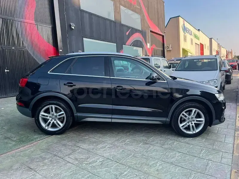 Usado Audi Q3 Exclusive 150 CV (110 kW) 2015 Negro SUV