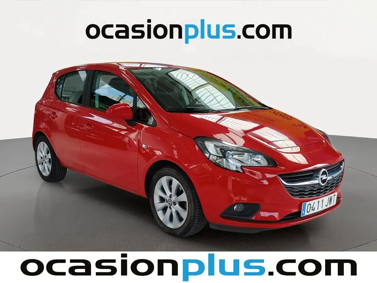 Usado Opel Corsa Selective 101 CV (74 kW) 2017 Rojo Utilitario