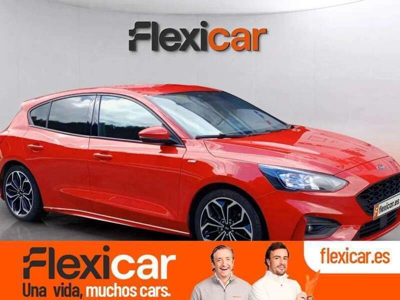 Rojo Usado 2020 Ford Focus ST-Line X Berlina | 14.470 € (Super precio) - Imagen 1/4
