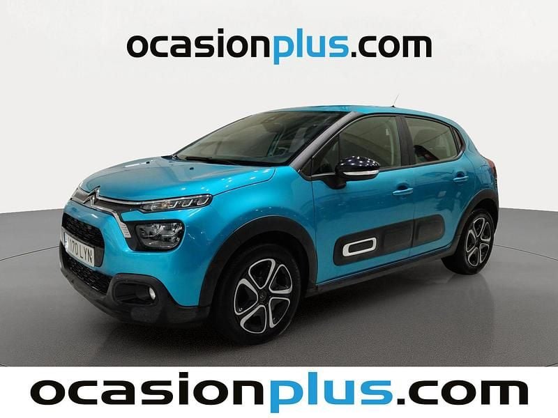 Azul Usado 2022 Citroën C3 Feel Utilitario | 10.410 € (Precio justo) - Imagen 1/4