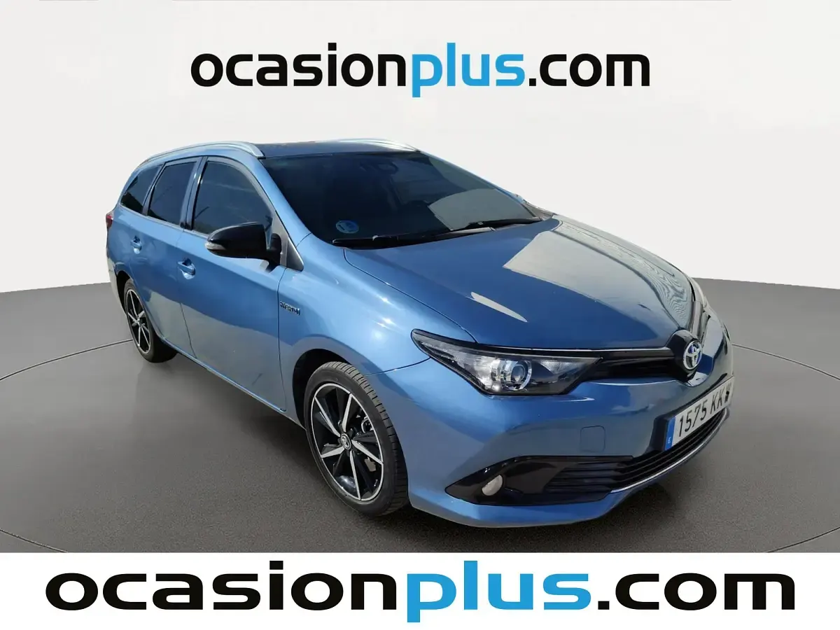 Usado Toyota Auris Hybrid 136 CV (100 kW) 2018 Azul Familiar