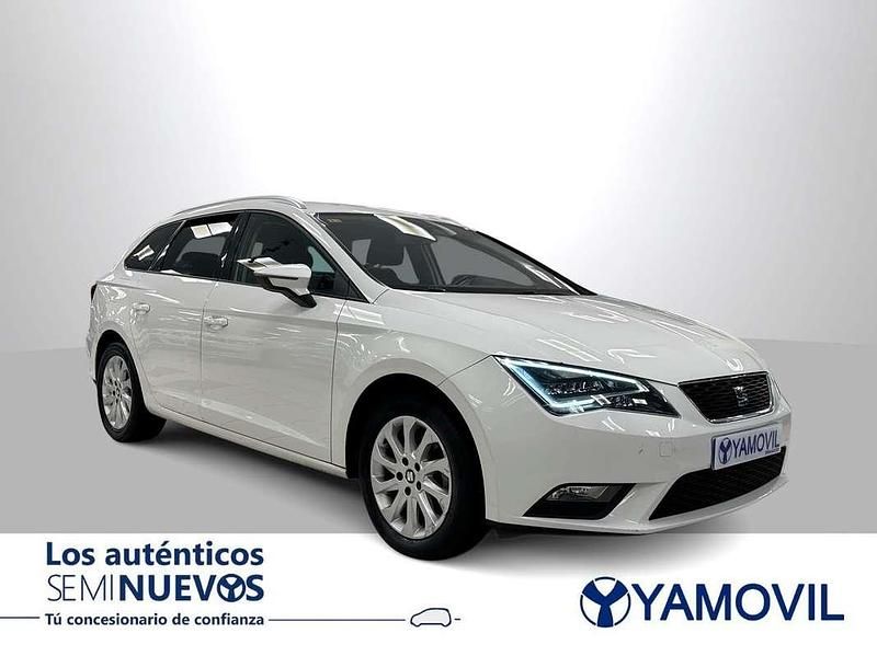 Usado Seat Leon ST Style 105 HP (77 kW) 2015 Branco Carrinha