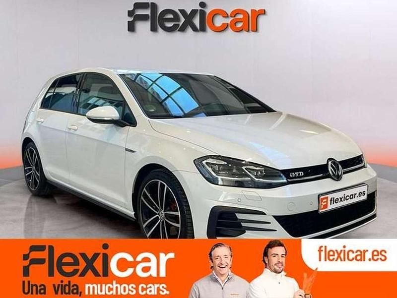 Usado VW Golf VII GTD 184 CV (135 kW) 2019 Blanco Utilitario
