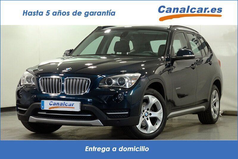 Azul Usado 2012 BMW X1 xLine SUV | 11.925 € (Buen precio) - Imagen 1/4