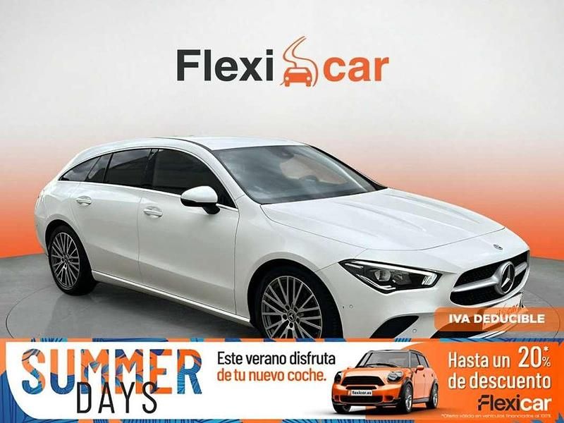 Amarillo Usado 2021 Mercedes CLA200 Shooting Brake Familiar | 22.590 € (Precio justo) - Imagen 1/4